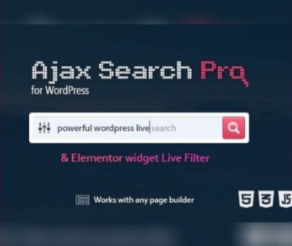 Ajax Search Pro – Live WordPress Search & Filter Plugin