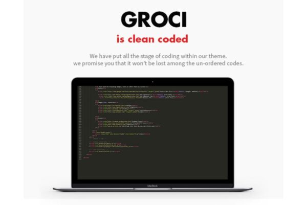 Groci Organic Food and Grocery WordPress Theme