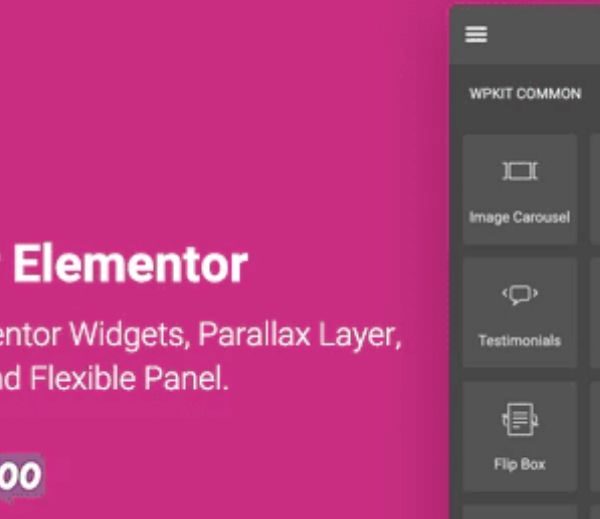 WpKit Addon For Elementor WordPress Plugin