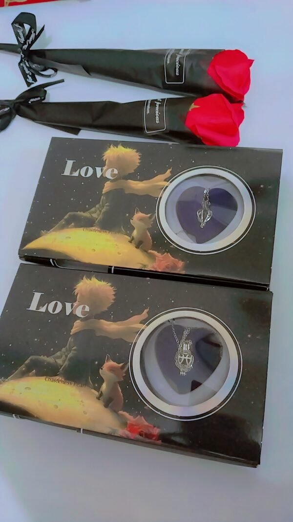 Love Pearl Gift Box 2 pis Rose flower 2 pis - Image 2